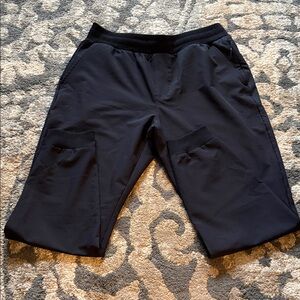 Men's Navy Joggers with Pockets